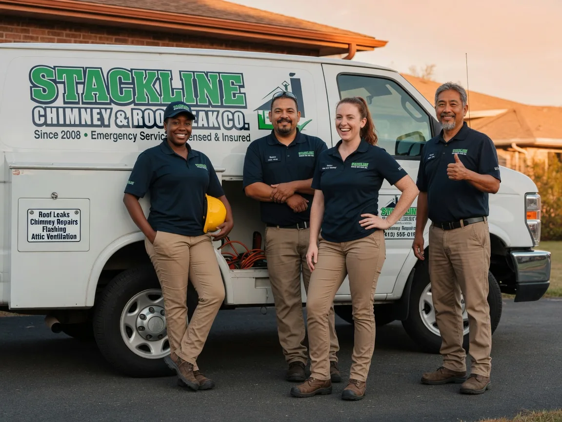 Chimney flashing repair company in Bruington, VA